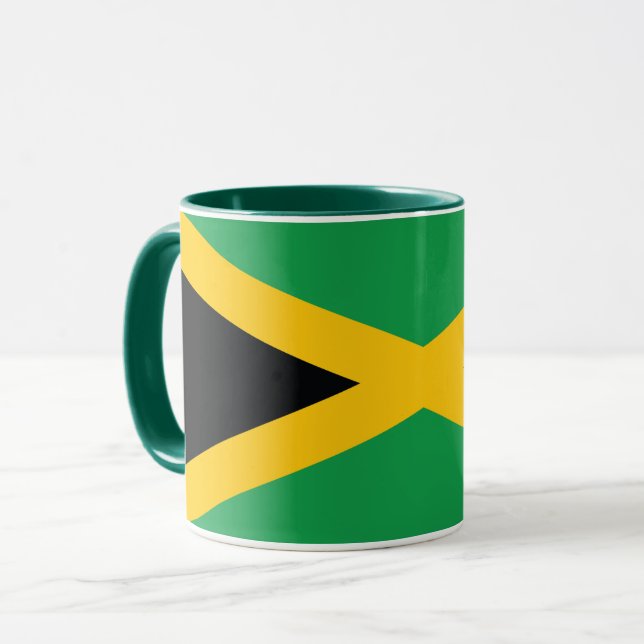 Combo Mugg i Jamaica Flagga (Framsida vänster)
