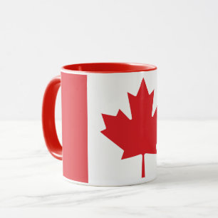 Combo Mugg i Kanada Flagga