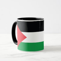 Combo Mugg i Palestina Flagga