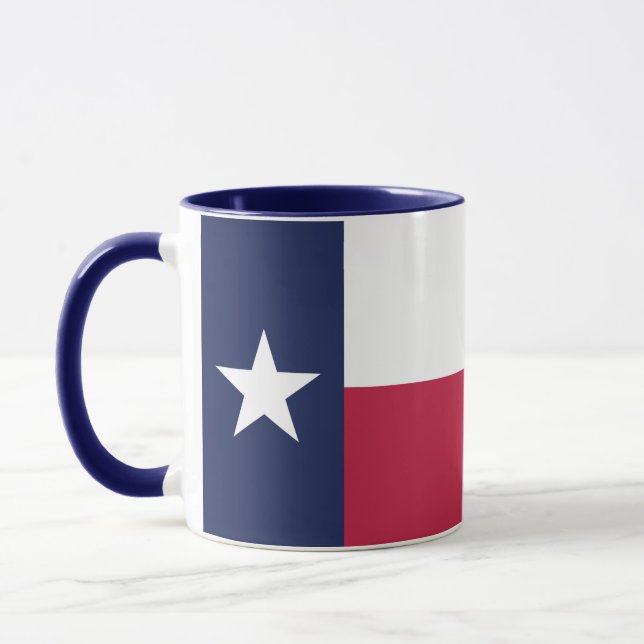 Combo Mugg i Texas Flagga (Vänster)