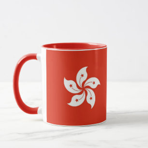 Combo mugg med flagga Hongkong