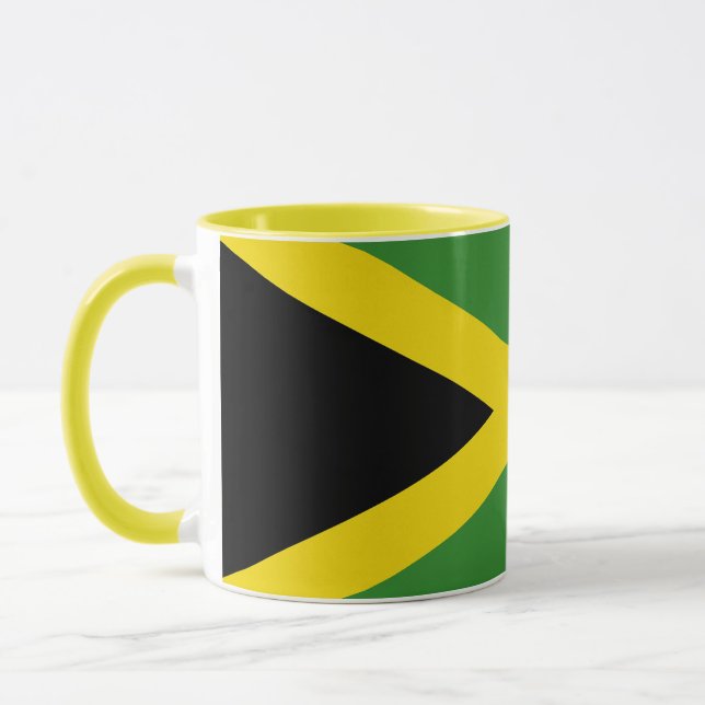 Combo Mugg med flagga Jamaica (Vänster)