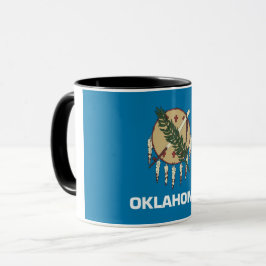 Combo Mugg med flagga of Oklahoma State, USA