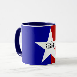 Combo Mugg med flagga San Antonio