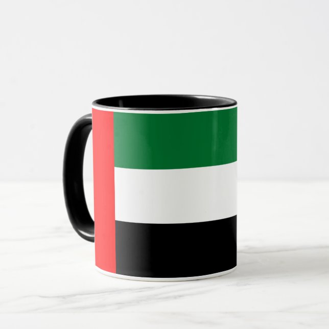 Combo Mugg med flagga UAE (Framsida vänster)