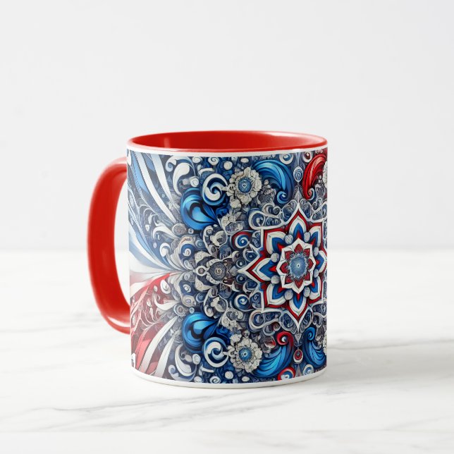 Combo Mugg med Fransk Färg (Framsida vänster)