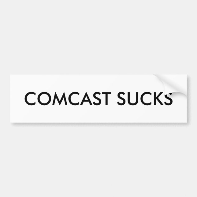 comcast suger bildekal (Framsidan)
