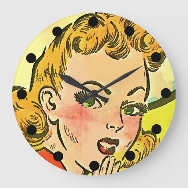 Comci Bok Brenda Starr Stor Klocka (Framsida)