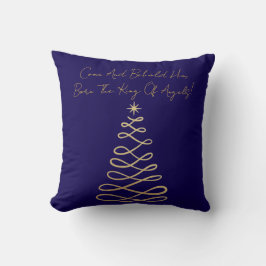 Come And Behold Him | Christmas Throw Pillow Kudde