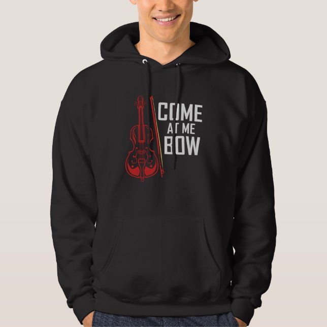 Come At Me Bow  Cello Hoodie (Framsida)