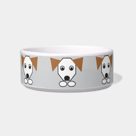 Comedero de cerámica para mascotas Puppy