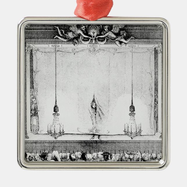 Comedien Francaise under Time Julgransprydnad Metall (Framsidan)