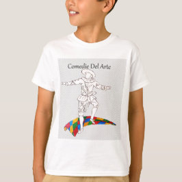 comedy del arte harlequin t shirt