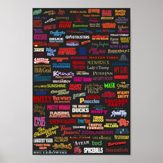 Comedy Movies Poster (Framsidan)