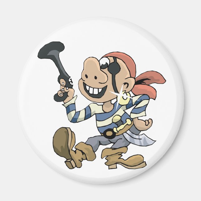 Comedy Pirat Magnet (Framsidan)