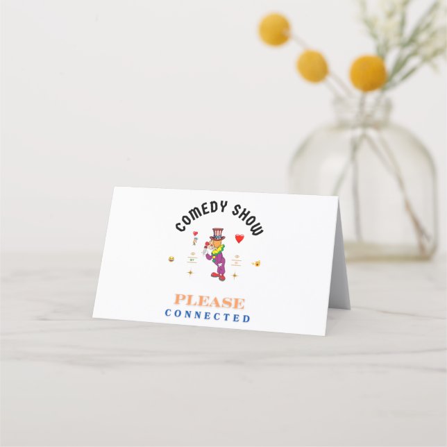 COMEDY SHOW  LOJALITETSKORT (Framsida)