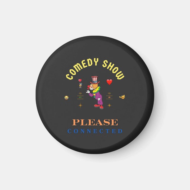 COMEDY SHOW MAGNET (Framsidan)