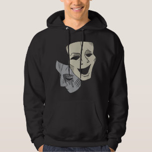 Comedy Tragedy Masks Theater Drama Klubb Matching Hoodie