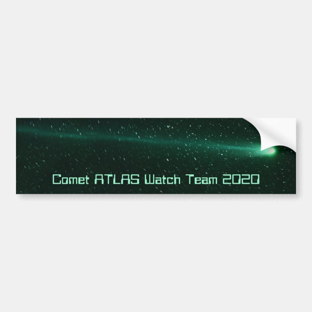 Comet ATLAS 2020 Bildekal (Framsidan)