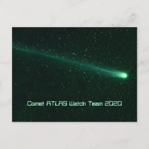 Comet ATLAS 2020 Vykort