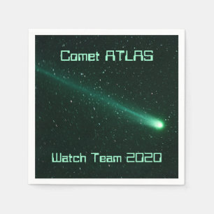 Comet ATLAS Watch Team 2020 Pappersservett