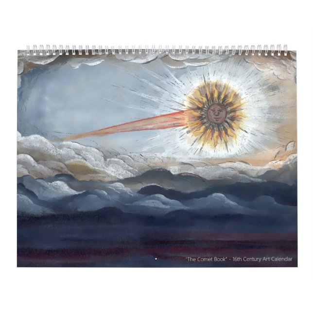 Comet Bok - Vintage Art Calendar Kalender (Omslag)