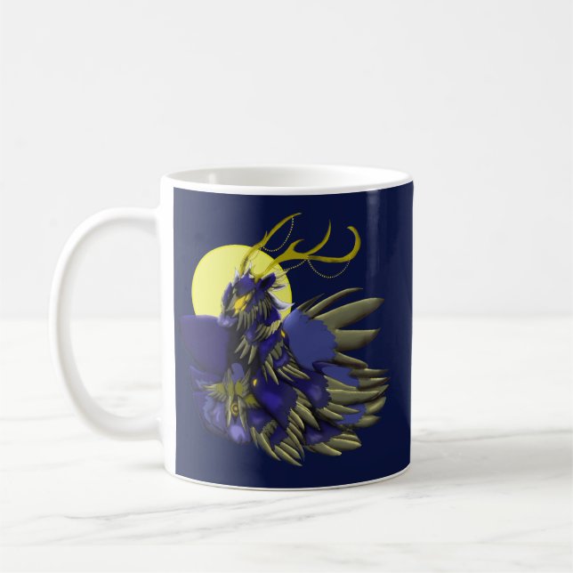 Comet Dark Fantasy Collection Reindeer Mug Kaffemugg (Vänster)