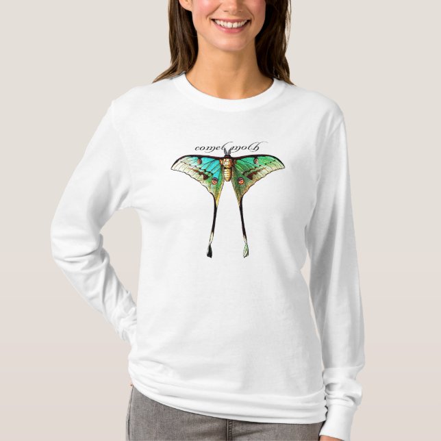 Comet Moth T Shirt (Framsida)