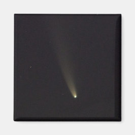 Comet NEOWISE i Natten Himlar Magnet