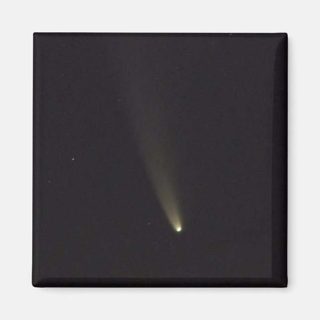 Comet NEOWISE i Natten Himlar Magnet (Framsidan)