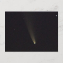 Comet NEOWISE i Natten Himlar Vykort