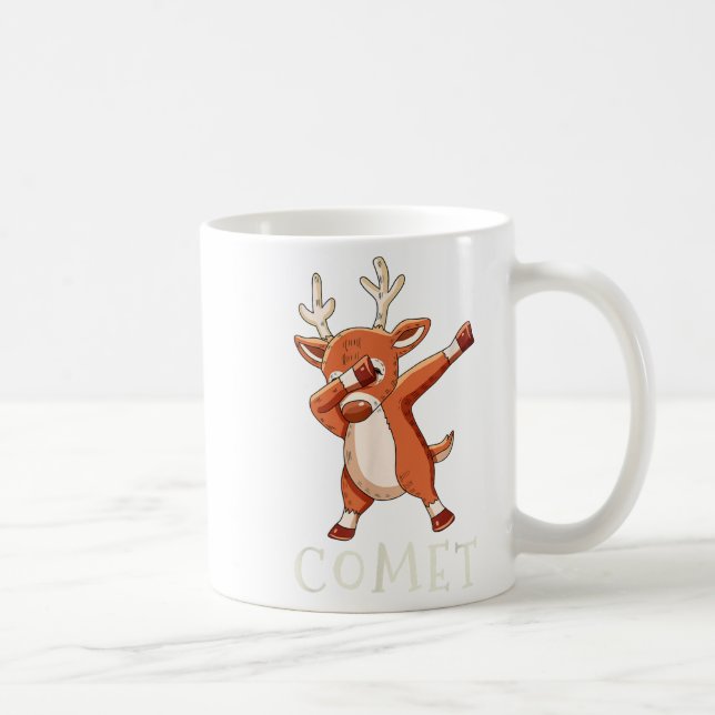 Comet Santas renar familj matchande outfit Chri Kaffemugg (Höger)