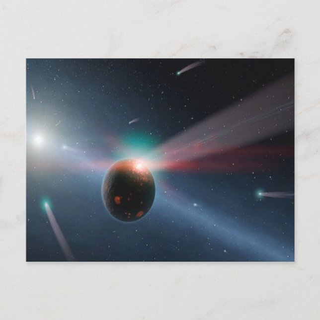 Comet Storm Vykort (Framsida)