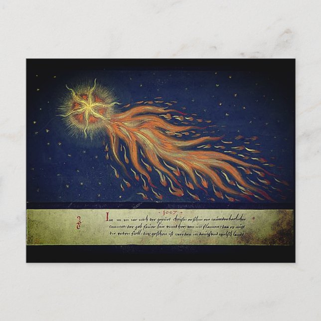 Comet | vykort (Framsida)