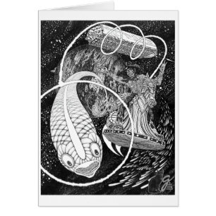 Cometboy Hälsningskort