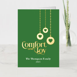 "Comfort and Joy"-Helgdag med Grönt-format