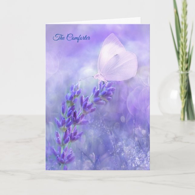 Comfort Dikt för förlust av Baby-sympati Kort (Framsida)