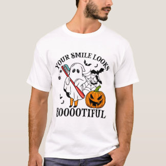 Comfort Färg Dentist Halloween Shirt, Pediatriska T Shirt