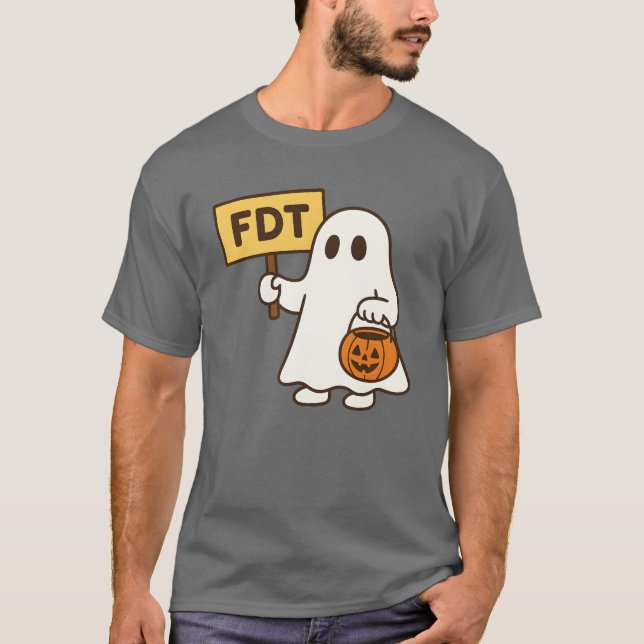 Comfort Färg Ghost FDT T Shirt (Framsida)
