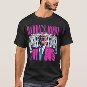 Comfort Färg® Rosa Pappor Home Shirt, president T Shirt