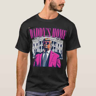 Comfort Färg® Rosa Pappor Home Shirt, president T Shirt
