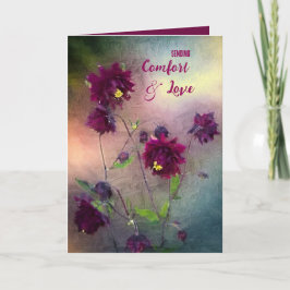 COMFORT & KÄRLEK SYMPATHY CARD TACK KORT