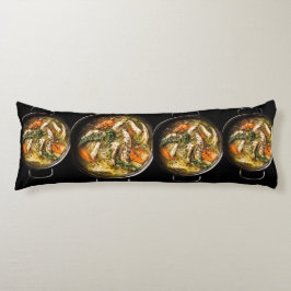 Comfort Kitchen Chicken Soup Body Pillow – Cozy Kroppskudde