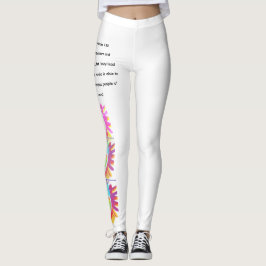 Comfort Meets Courage LK Logotyp Leggings
