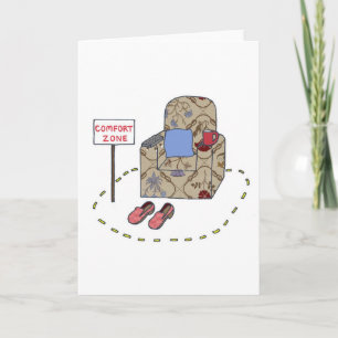 Comfort Zon Funny Fars dag Kort