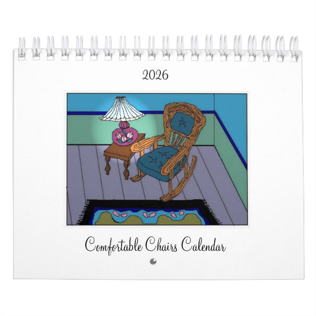 Comfortable Chairs Calendar Kalender (Omslag)