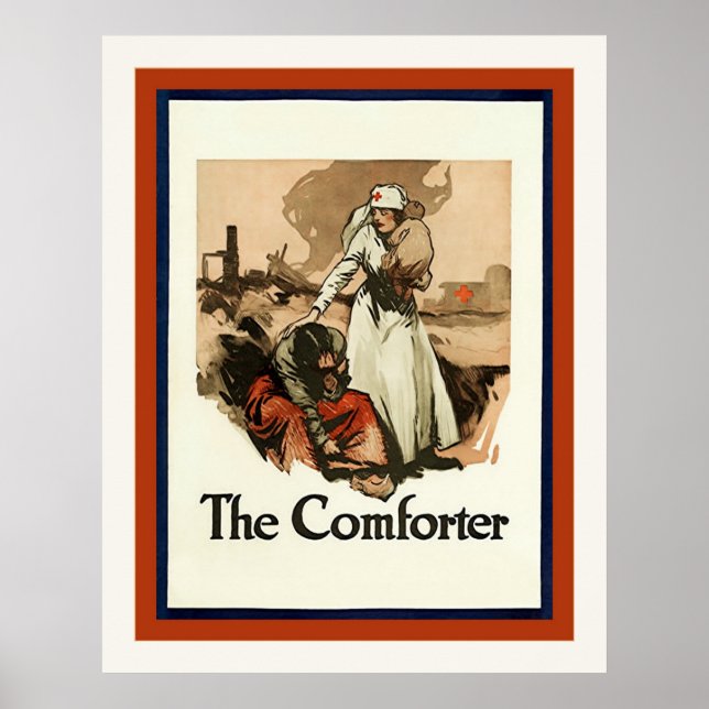 Comforter ~ Vintage Världskrig 1 Poster (Framsidan)