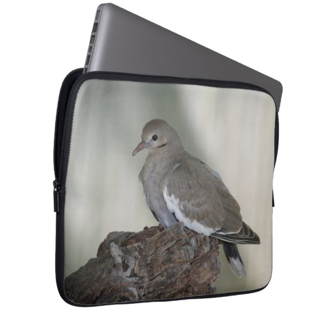 Comfy Dove Laptop sleeve (Framsidan Höger)