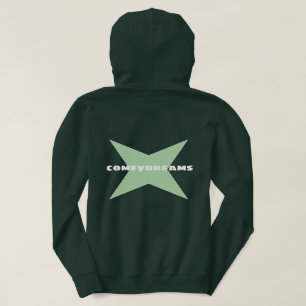 comfydreams grönt star designad t shirt