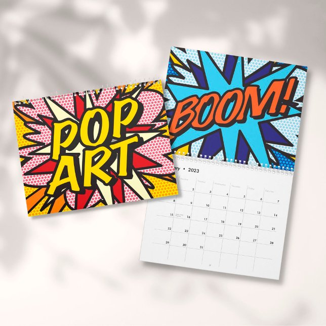 Comic Book Pop Art Kalender (Skapare uppladdad)